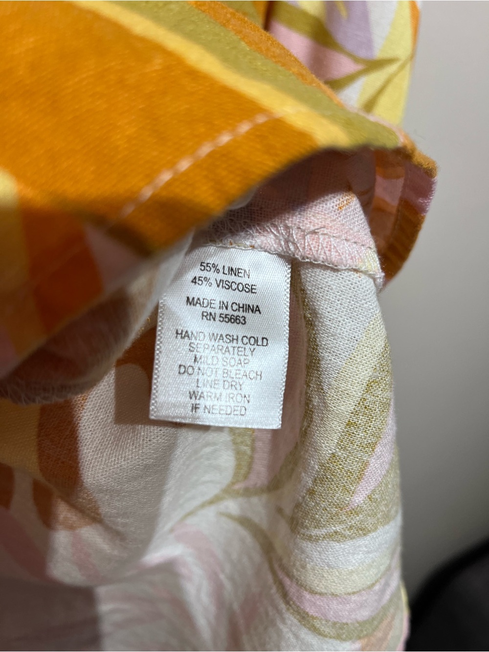 Nicole Miller Linen Blend Midi Dress - Picture 8 of 8